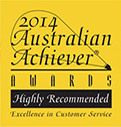 2014 Australian Achiever Awards - Highly Recommended 
